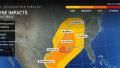 Francine bearing down on Louisiana, to strike as strengthening hurricane