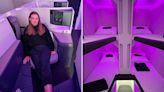 I went inside Air New Zealand's future plane cabin that has bunk beds in economy and wireless chargers in business class. Take a look.