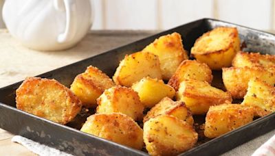 Chef's 'rich, decadent’ roast potatoes are ‘impossibly crunchy' and 'fluffy'