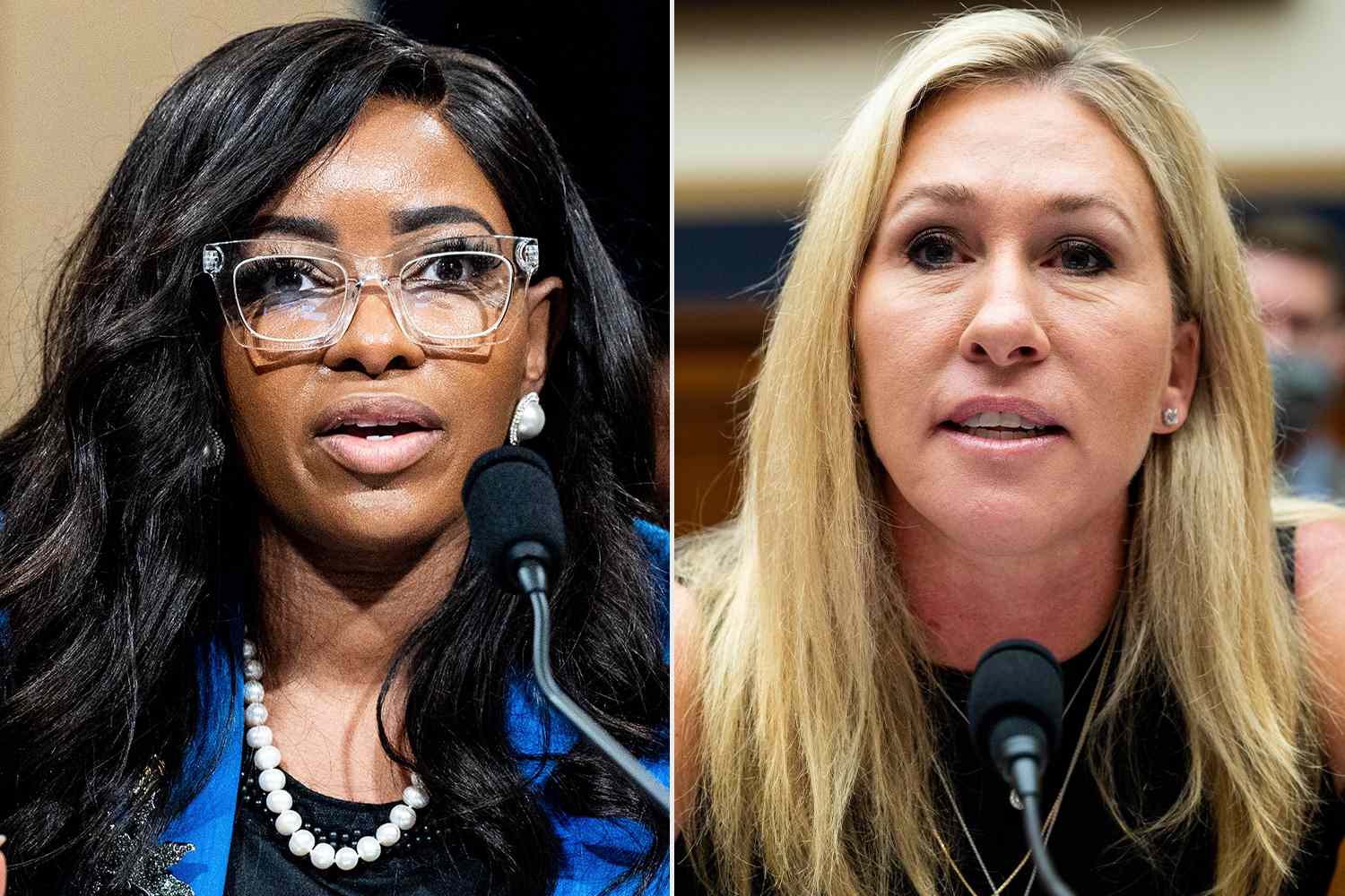 Rep. Jasmine Crockett Files to Trademark ‘Bleach Blonde Bad Built Butch Body’ After Clash with Marjorie Taylor Greene