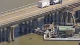 Barge hits a bridge in Galveston, Texas, damaging the structure and causing an oil spill - KVIA
