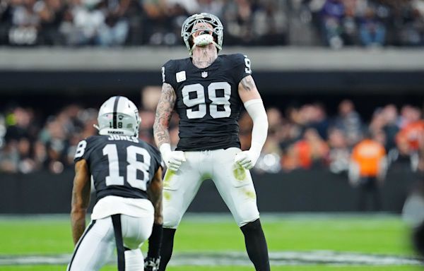 Las Vegas Raiders' Maxx Crosby Was Hyped About 2024 Draftees