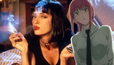 Chainsaw Man y Pulp Fiction unen fuerzas en este inesperado crossover de Makima y Mia Wallace