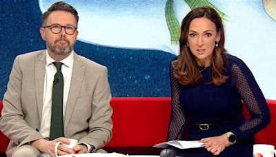 BBC Breakfast's Sally Nugent is forced to apologise after guest swears live on air in awkward blunder