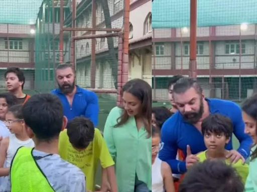 Sohail Khan and Seema Sajdeh re-unite post their divorce for son Yohan's birthday, AbRam Khan, Amrita Arora's son among others join in - WATCH | Hindi Movie News...