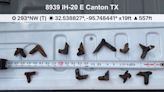 Rebar caltrops found on I-20 in East Texas again