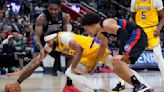 D'Angelo Russell helps Lakers rebound from ugly loss with rout of Pistons