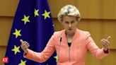 European Commission President Ursula von der Leyen faces vote on her bid for second 5-year term - The Economic Times