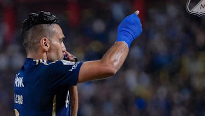 Radamel Falcao García se convirtió en el jugador más veterano en anotar gol con Millonarios