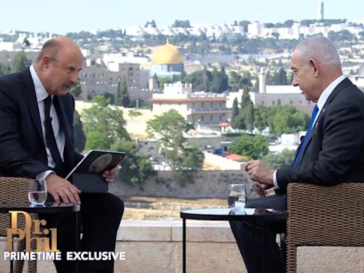 Netanyahu tells Dr. Phil most leaders agree with destroying Hamas, then ‘fray’ over protests