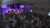‘Today is a victory moment’: Washington County church holds first service since being hit by tornado