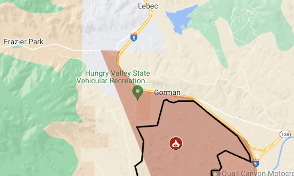 Post Fire map: Evacuation expanded for biggest wildfire of California’s season