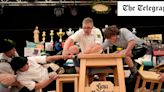 Dislocations and strains aplenty at finger wrestling championship