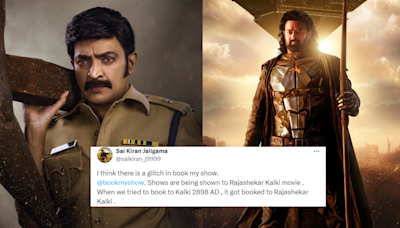 Kalki Ticket Fiasco: BookMyShow Mistakenly Lists Rajasekhar's Film Instead Of Prabhas- Deepika Padukone Starrer