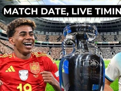 Euro Cup 2024: Spain vs England final live match time (IST), streaming