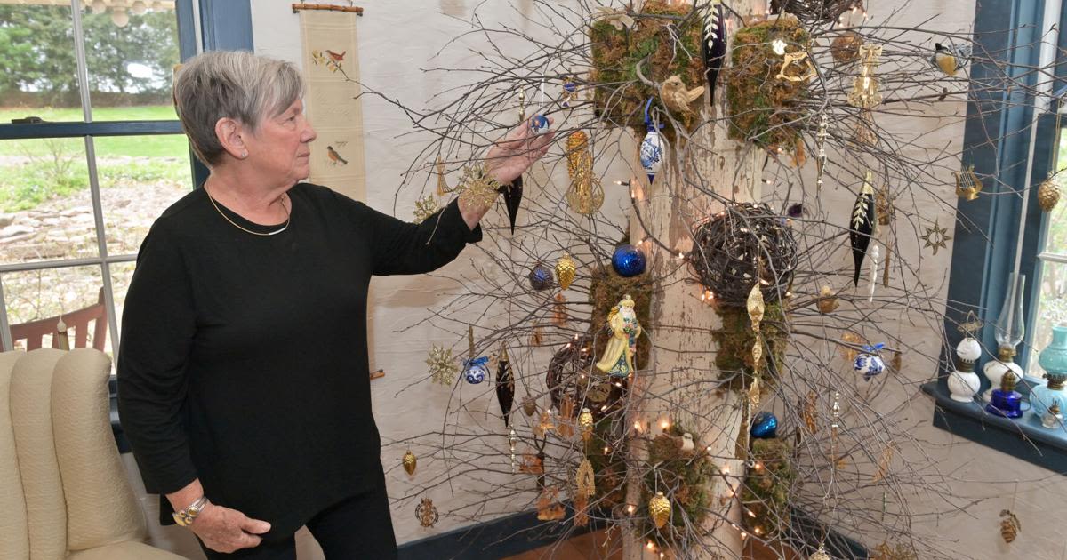 How a Schoeneck woman turned a piece of Reading history into a year-round Christmas tree