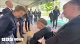 D-Day: 100-year-old veteran revisits Normandy eight decades on