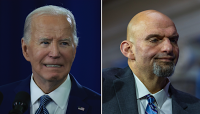 Biden struggles to hold Democrats together amid criticism from Fetterman, voters over Israel-Hamas war