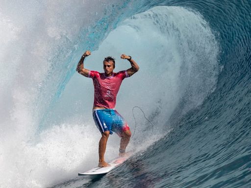 Paris 2024 surfing: All men’s results, as France's Kauli Vaast wins gold in a storybook ending for Teahupo’o local