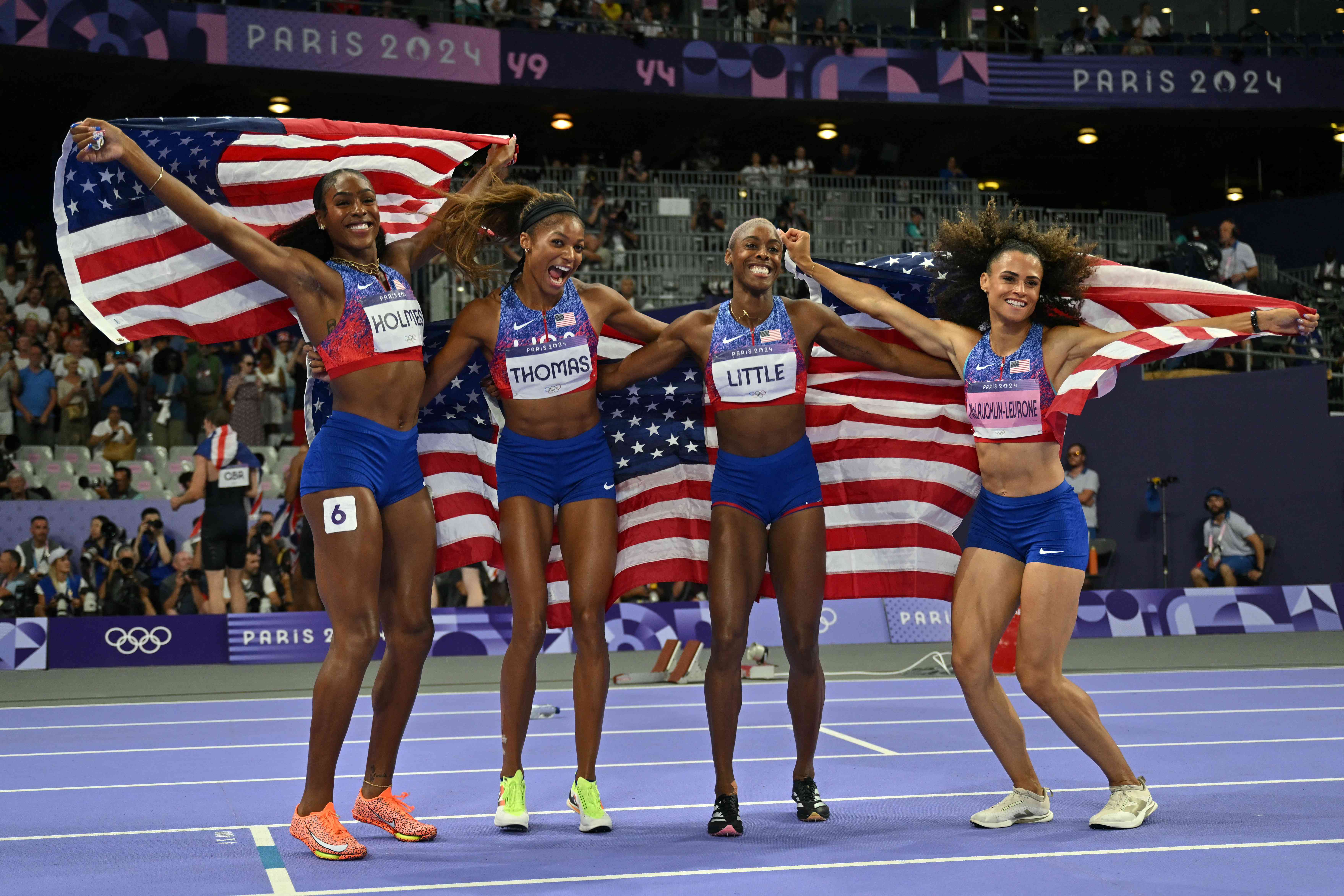 U.S. Goes Two for Two in 400-Meter Relay as Men's and Women's Teams Take Home Gold at Paris Olympics