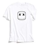 MARSHMELLO Head 全球百大DJ 短袖T恤 白色 電音舞曲派對EDM