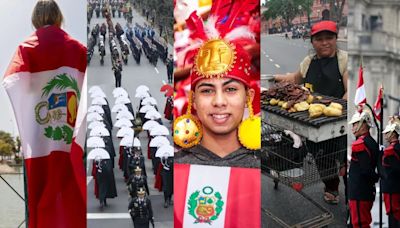 Fotos y videos de cómo se viven las Fiestas Patrias en el Perú