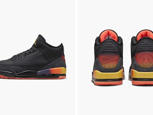 J. Balvin’s Black Gradient Air Jordan 3 ‘Rio’ Sneaker Will Release in May