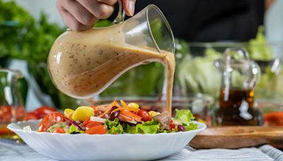 The Simple Ingredient Swap To Give Your Vegan Salad Dressing A Creamy Twist