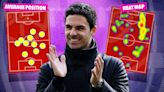 How Mikel Arteta's tactical tweak stunned spurs as shock star plays false nine