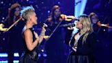 Pink Duets With Kelly Clarkson as She Accepts iHeartRadio Icon Award: A ‘Miracle’