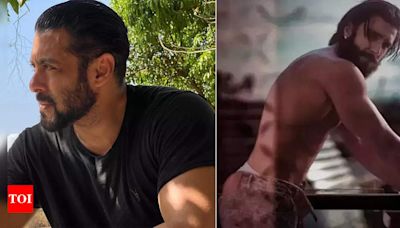 Salman Khan shares an unseen shirtless picture of Ranveer Singh to wish him on his birthday | Hindi Movie News - Times of India