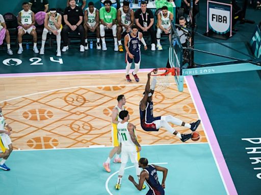 USA crush Brazil to set Olympic basketball semi-final with Serbia