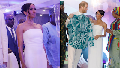 Meghan Markle's ethereal white wardrobe