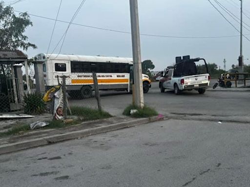 Bloqueos paralizan a Matamoros: suspenden clases y obreros no llegan al trabajo