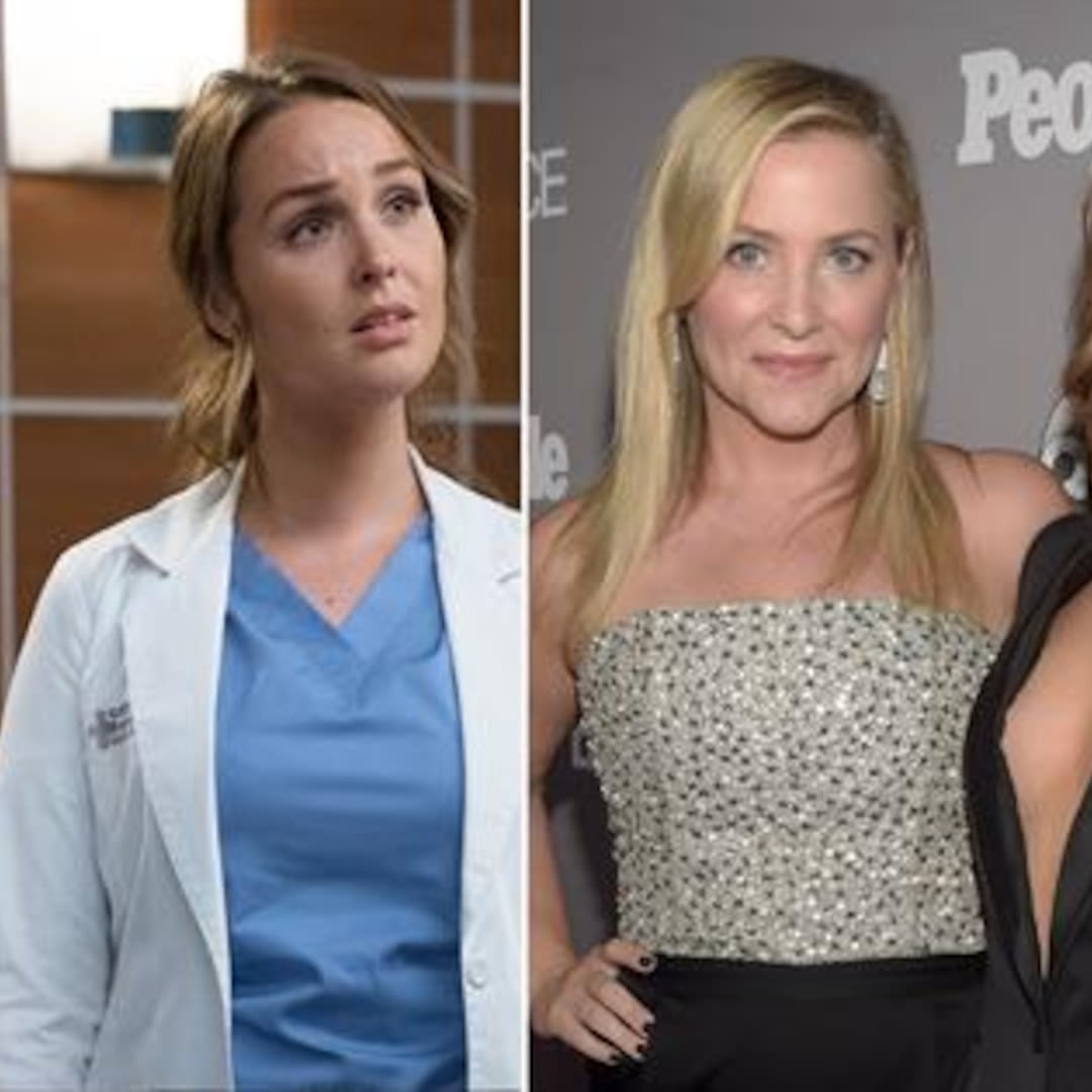 Grey's Anatomy Star Jessica Capshaw Reveals Why She "Didn't Like" Co-Star Camilla Luddington - E! Online