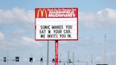 McDonald's, Dairy Queen start 'sign war' in small Missouri city: 'People want to laugh'