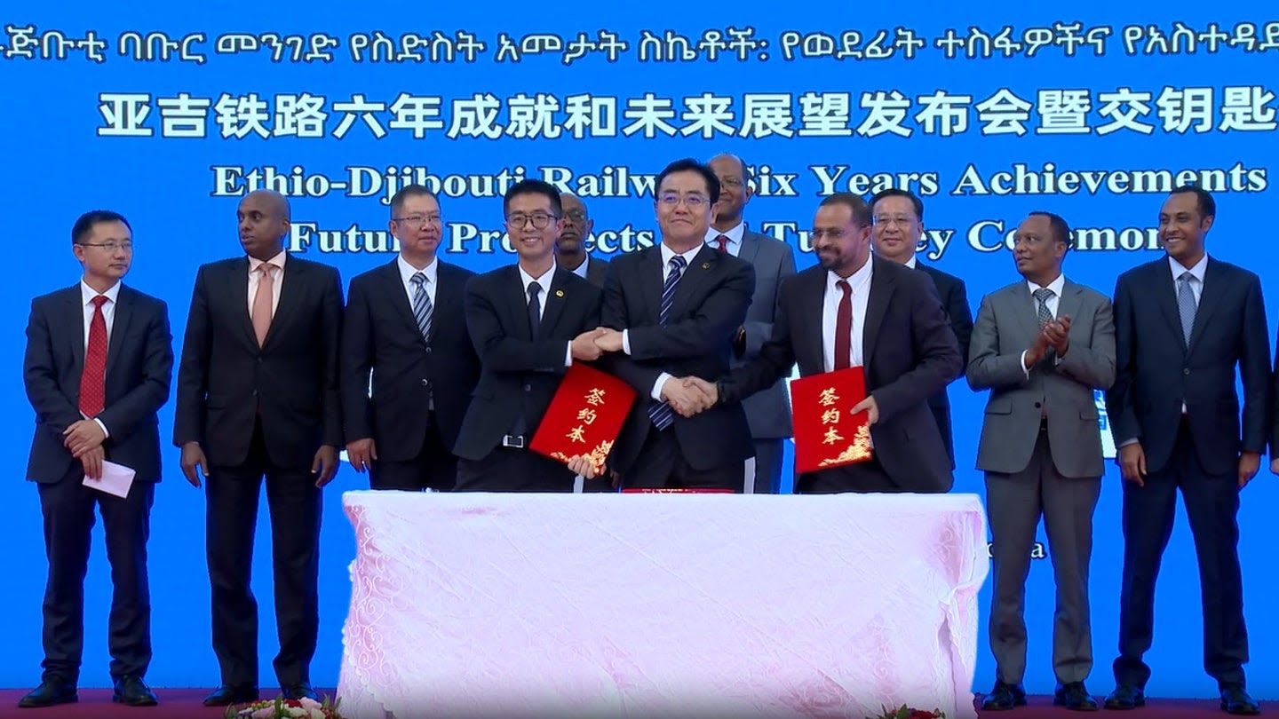 China hands over control of Ethiopia-Djibouti railway