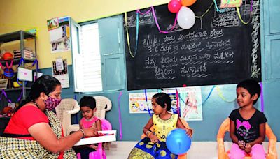 Kindergarten kicks off at anganwadis today