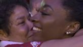 Simone Biles reunites with mom Nellie in heartwarming scene