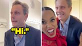 Kerry Washington Posted A Video Of Her Reuniting With Tony Goldwyn, And Everyone's Reactions Are Perfectly Spot-On