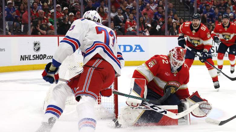 Rangers’ Matt Rempe Bullied by Panthers in Overtime Celebration
