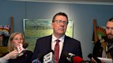 Premier Scott Moe stands by house leader, denies allegations amid cabinet shuffle