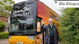 Quinoa for lunch and whacky stunts – my week on the Lib Dem battle bus