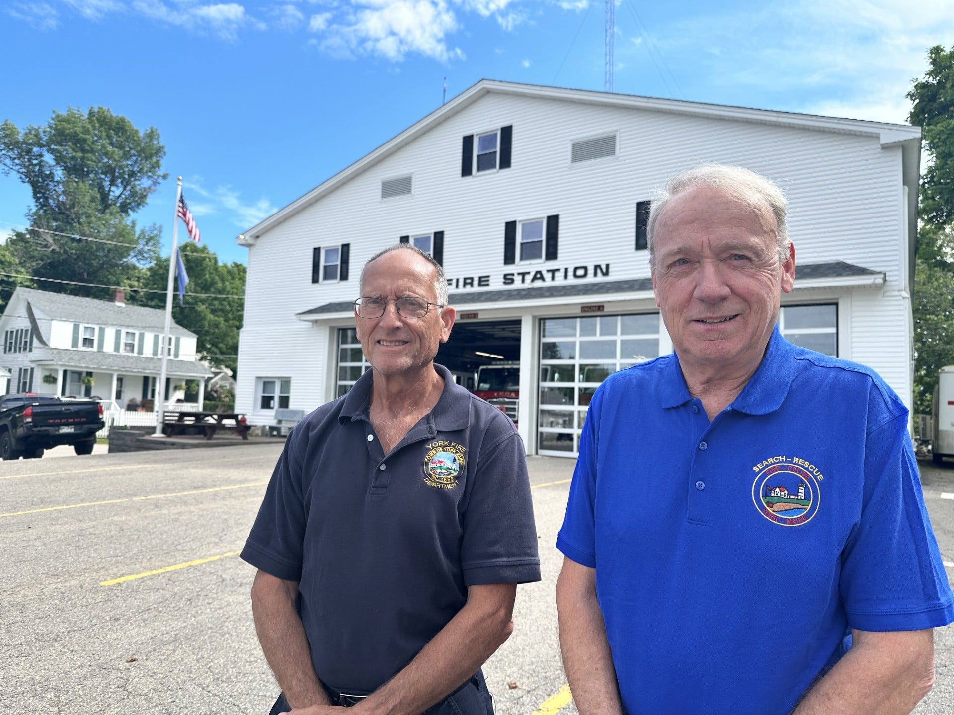 End of an era: York Village Fire Chief Chris Balentine passes the torch after 39 years