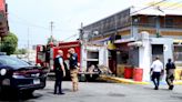 Hallan tanque de gas de 100 libras dentro de restaurante que se incendió en Santurce