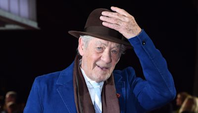 Sir Ian McKellen to ‘make a speedy and full recovery’ after theatre stage fall