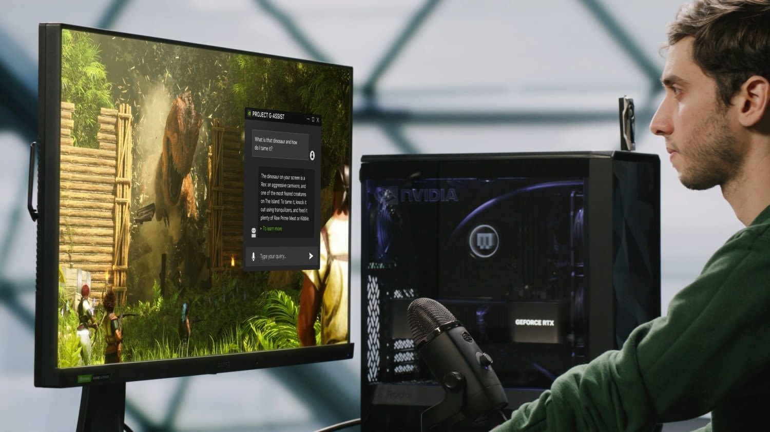 NVIDIA Project G-Assist - your in-game RTX AI Assistant for guides, tips, and overclocking