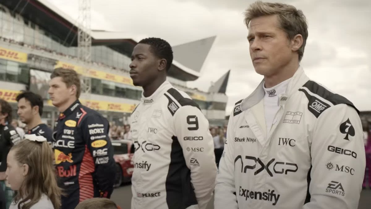 ...My Right, It’s Javier Bardem.’ F1 Has A Murderer’s Row Of Celebrities, And Even Damson Idris Was Shook