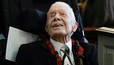 Military flyover for Carter as former US leader turns 100