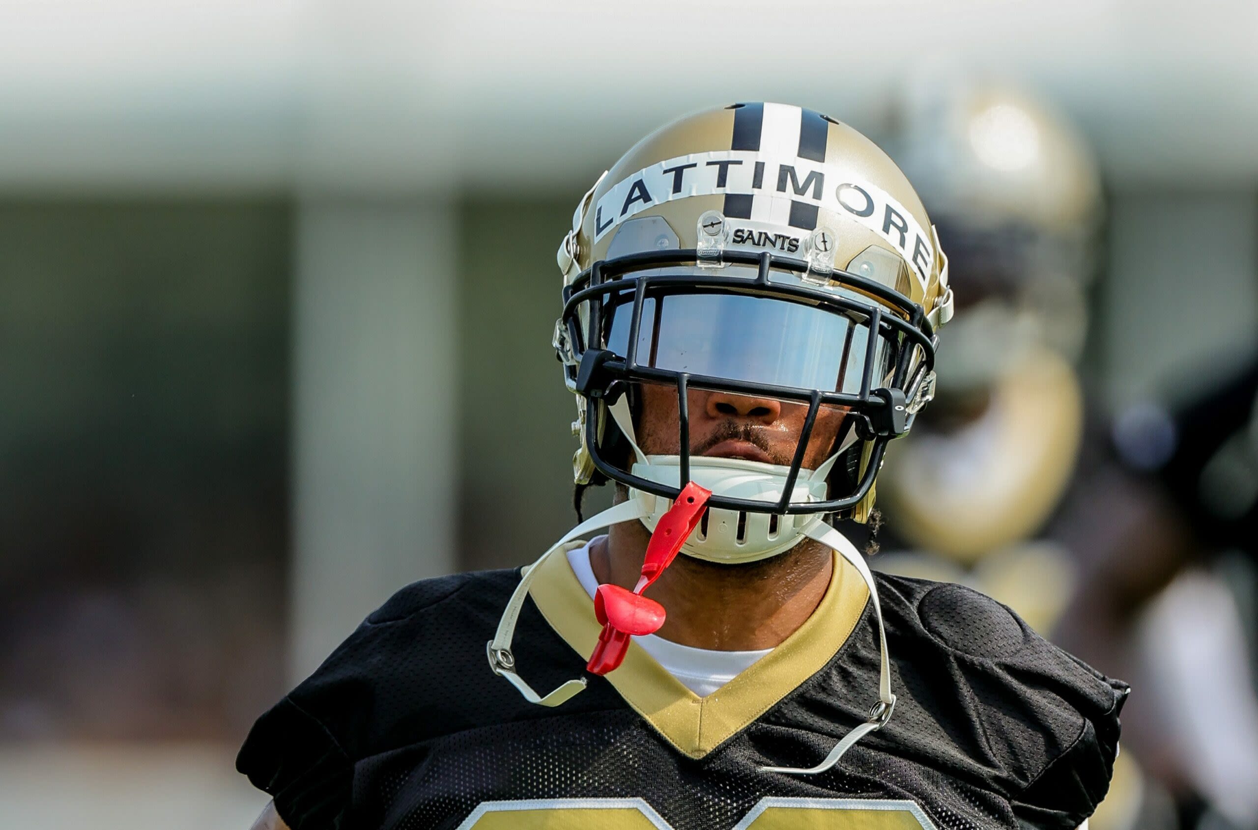 Dennis Allen not sweating Marshon Lattimore’s absence at voluntary OTAs